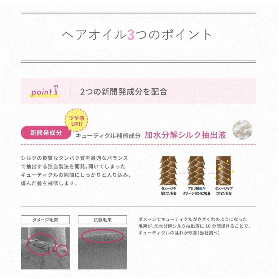 【デルメッド公式】ヘアオイル 100mL 洗い流さないトリートメント ダメージケア 補修 紫外線 まとまり ツヤ ボリューム キューティクル 保湿 三省製薬 DERMED | DERMED | 04