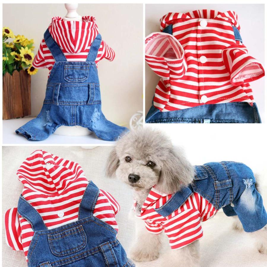 お値下げ！新品犬服 カーゴパンツ つなぎ 2L ブラウン