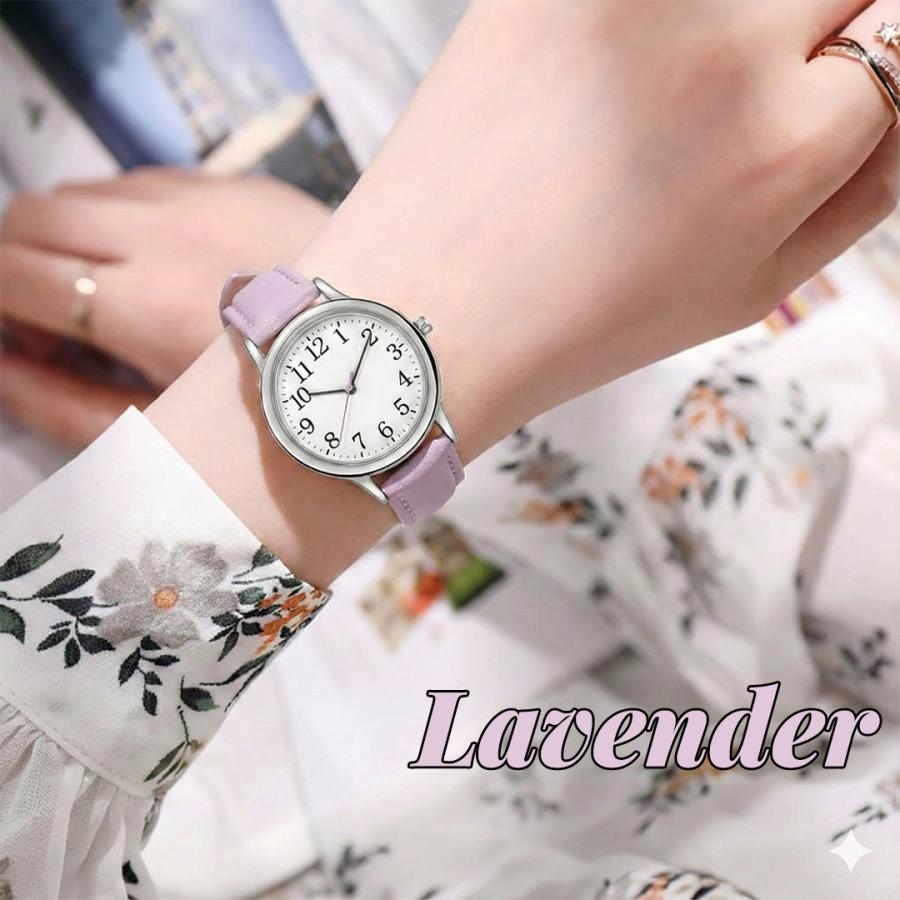 腕時計 レディース おしゃれ 軽量 シンプル 文字盤 細身ベルト