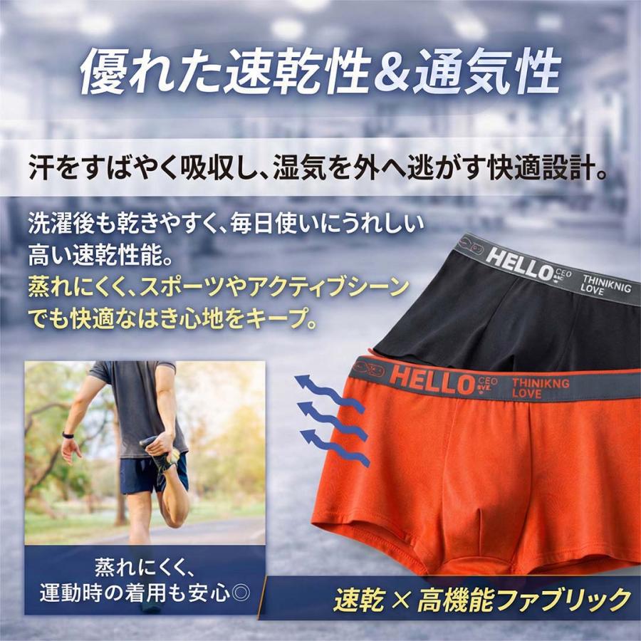 ボクサーパンツ メンズ 6枚 パンツ セット 下着 大きいサイズ 吸汗速乾