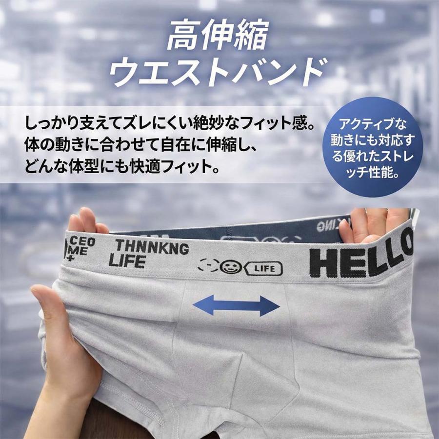 ボクサーパンツ メンズ 6枚 パンツ セット 下着 大きいサイズ 吸汗速乾