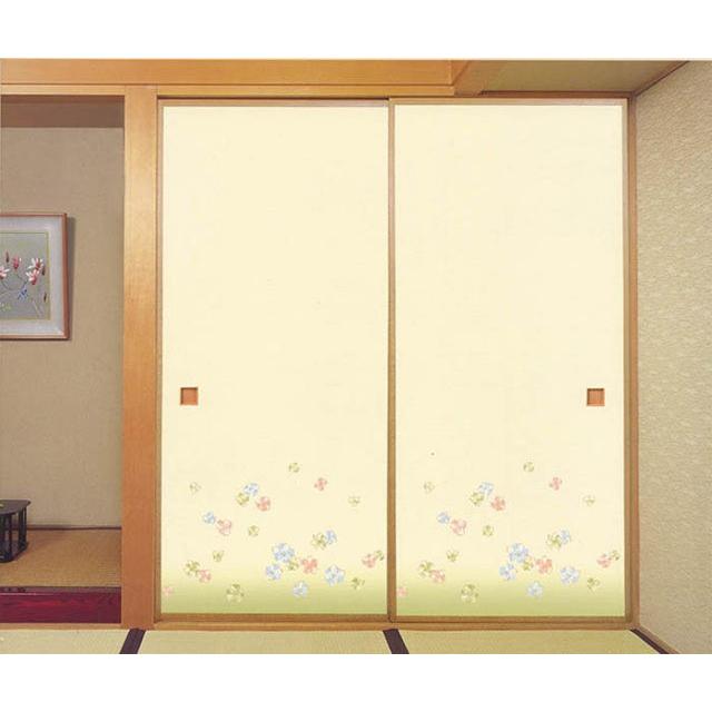 ふすま紙 襖紙 (ごりん第18集) No.51 (サイズ100×203cm) 「1枚柄・裾