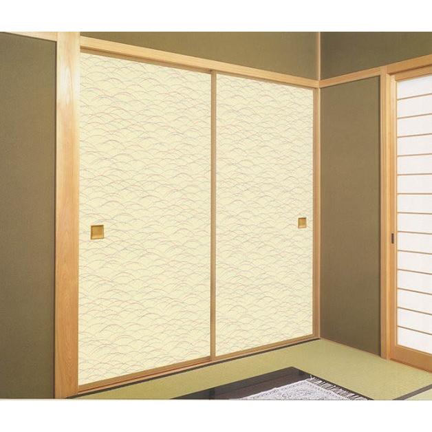 ふすま紙 襖紙 (ごりん第18集) No.75 (サイズ100×203cm) 「総模様」 間 