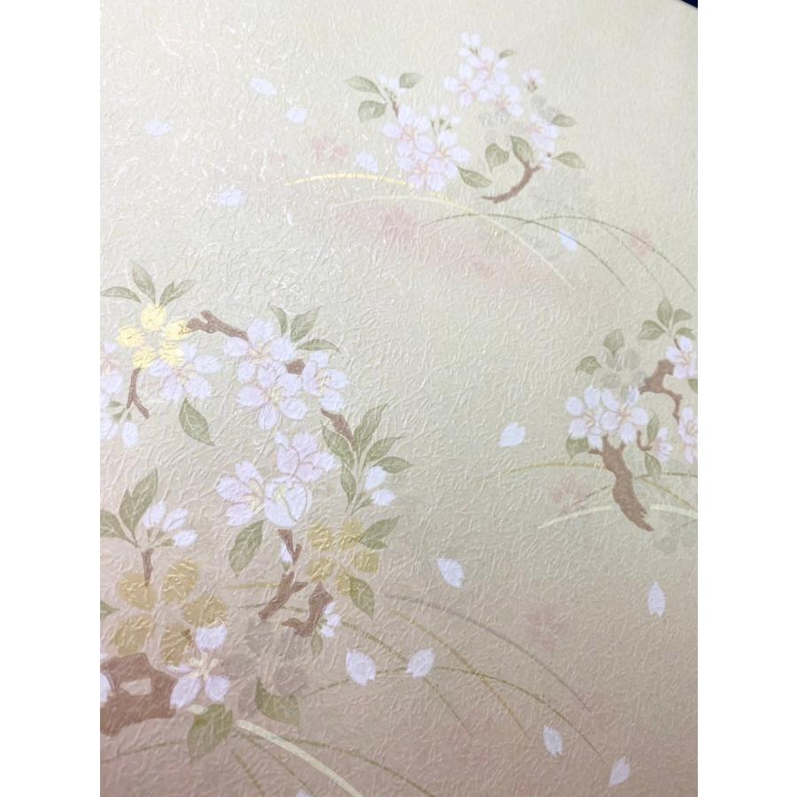 ふすま紙 襖紙(ながしま第20集)No.210(サイズ96×203cm)「1枚柄・さくら