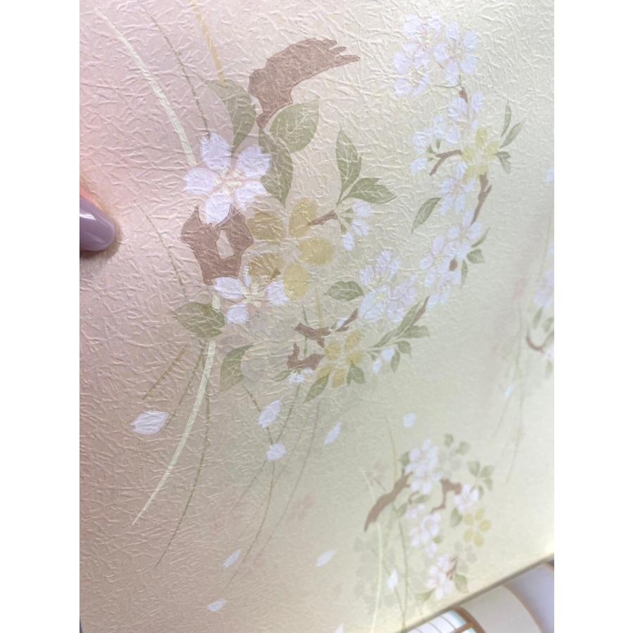 ふすま紙 襖紙(ながしま第20集)No.210(サイズ96×203cm)「1枚柄・さくら