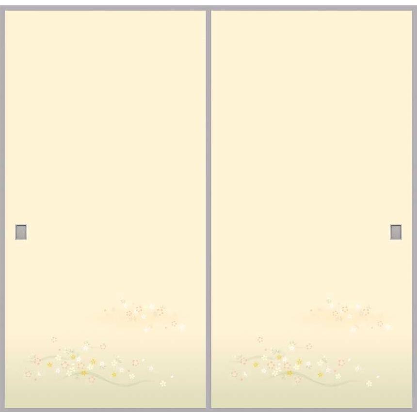 ふすま紙 襖紙(ながしま第20集)No.215(サイズ96×203cm)「1枚柄・さくら