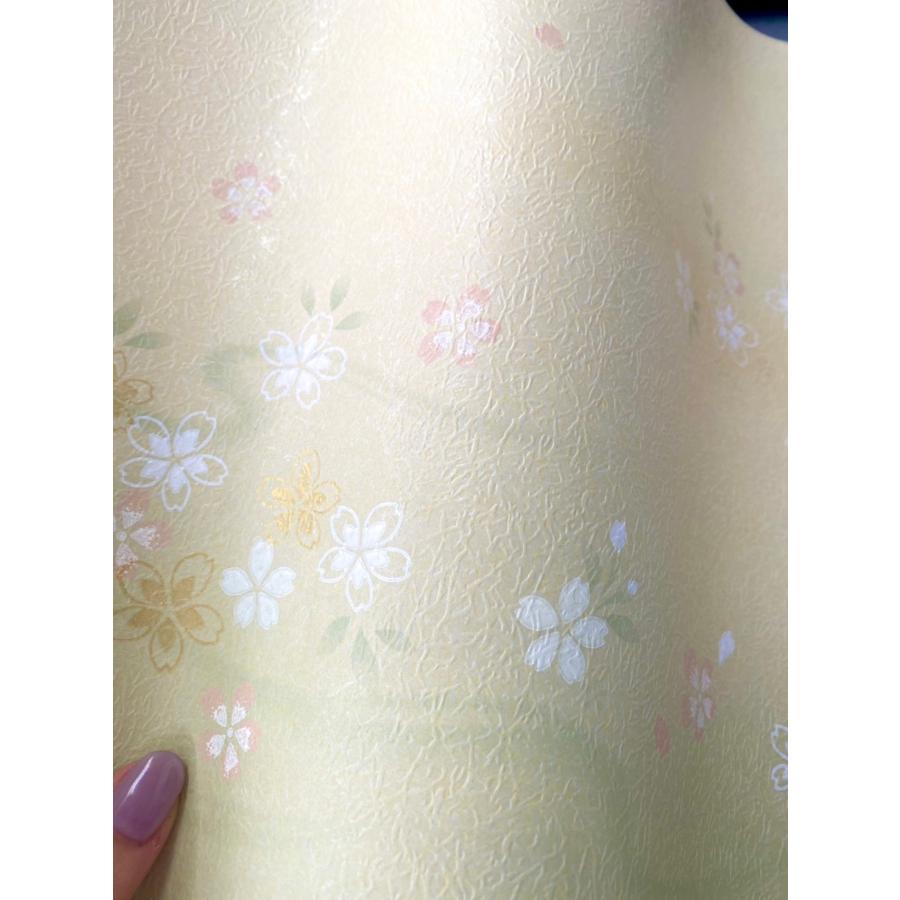 ふすま紙 襖紙(ながしま第20集)No.215(サイズ96×203cm)「1枚柄・さくら