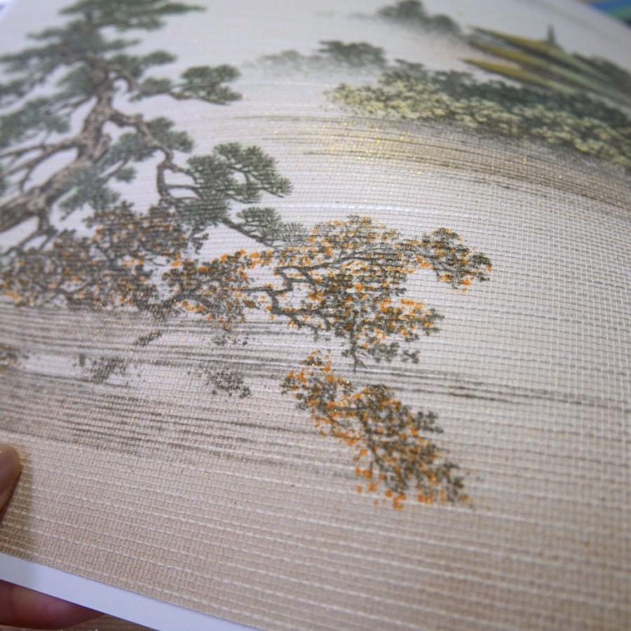 ふすま紙 襖紙 (日新第12集) No.811 (サイズ100×203cm)2枚組 和風
