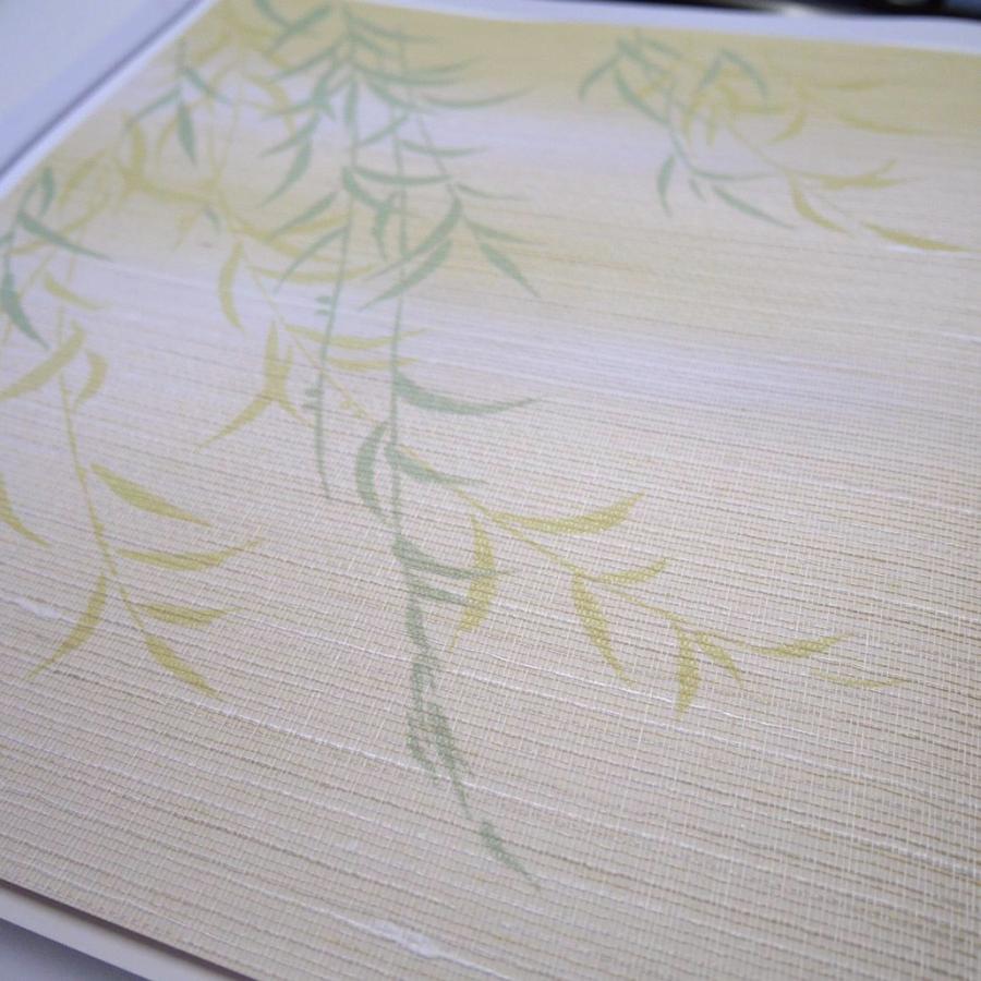 ふすま紙 襖紙 (近江第10集) No.911 (サイズ100×203cm) 織物襖紙「笹