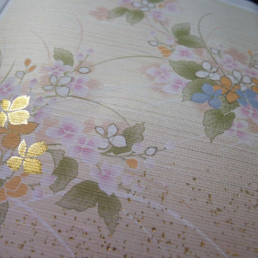 ふすま紙 襖紙 (近江第10集) No.924 (サイズ100×203cm) 織物襖紙「花