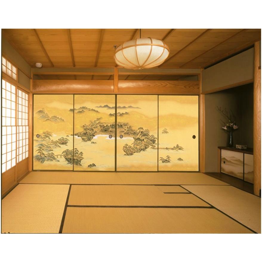 ふすま紙 襖紙 (漣(さざなみ)第10集) No.54「松島趣情(まつしましゅ