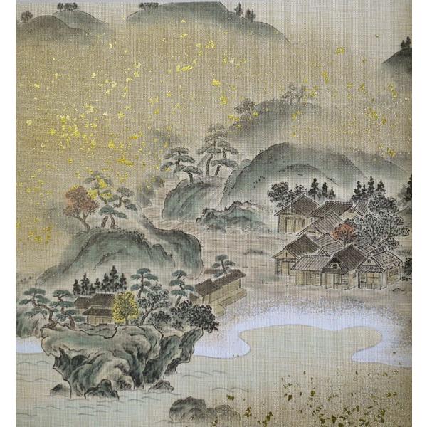 〔松絵の甕〕 覗き見4」 S0 H180×W180mm 