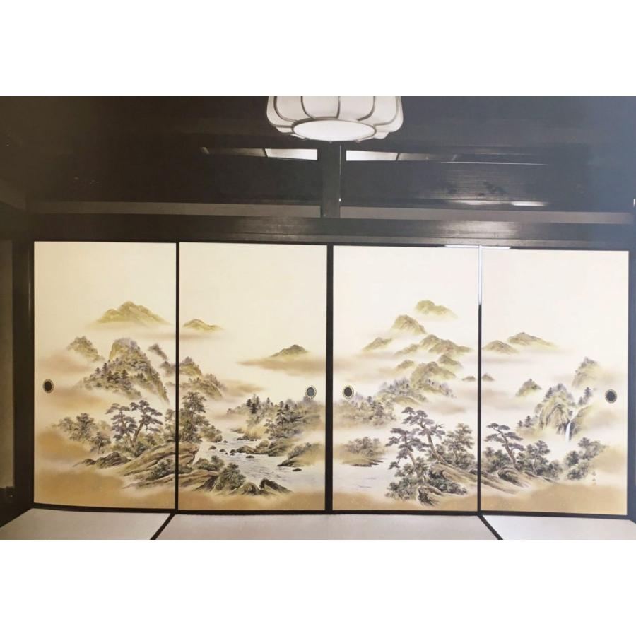 ふすま紙 襖紙 漣 さざなみ 第10集 No 61 静寂 せいじゃく サイズ97 212cm 4枚組セット販売 丈長7尺 Saza10 61 L デルマケ 通販 Yahoo ショッピング