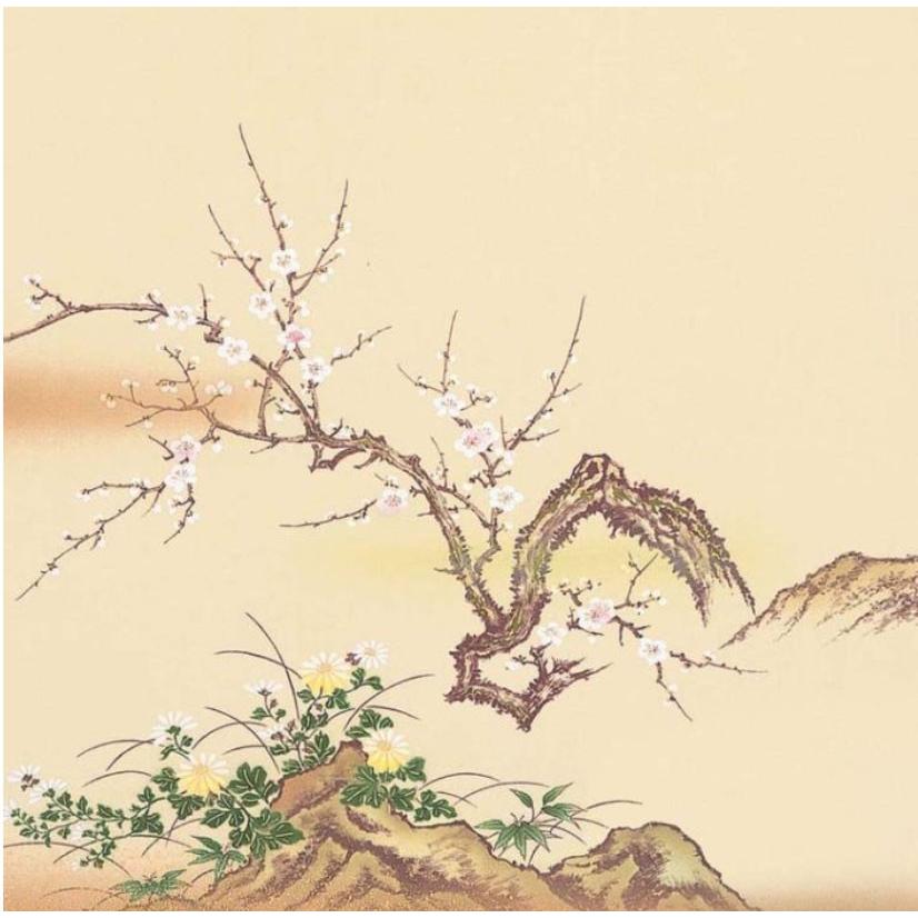 ふすま紙 襖紙 (朱雀(すじゃく)第11集) No.184 (サイズ95×203cm