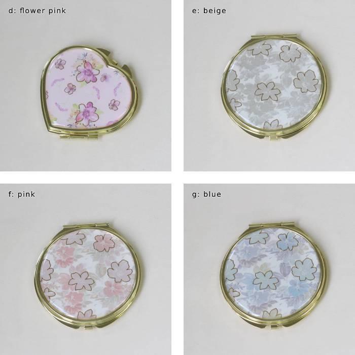 ミラー コンパクトミラー 手鏡 メイク直し おしゃれ かわいい お花 アセチ アセテート樹脂 Bonapetit ボナペティ Sr3 058 Des Vacances 通販 Yahoo ショッピング