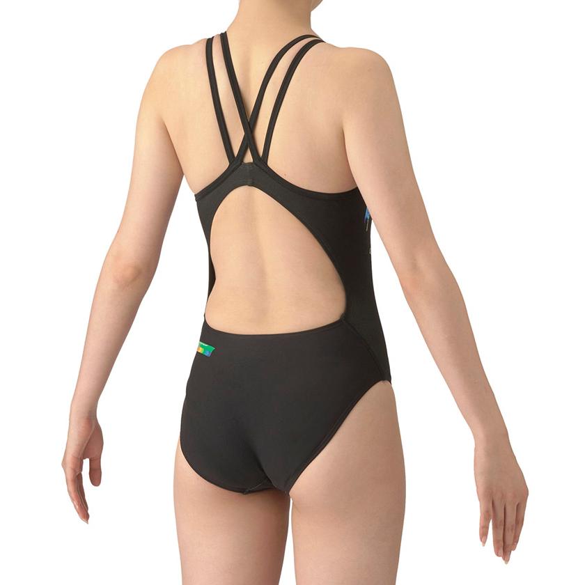 公式 アリーナ agnes bトレーニングワンピース オープンバック 返品不可商品 レディース 水泳 スイミング プール AGNES2501 25SSの画像