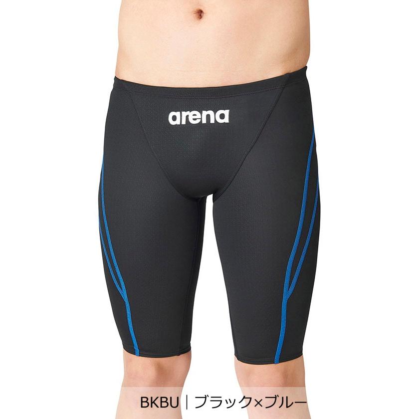 arena 青 Mサイズ 競泳水着 アリーナ（arena） 公式 WA承認 アクアアドバンスト ハーフスパッツ