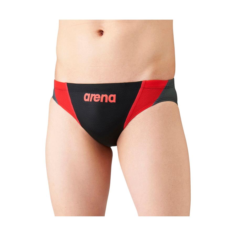 [アリーナ] 競泳水着 メンズ リミック 練習用 　レッド/ネイビー アリーナ 練習用水着 メンズ 練習水着 競泳水着 練習用 競泳