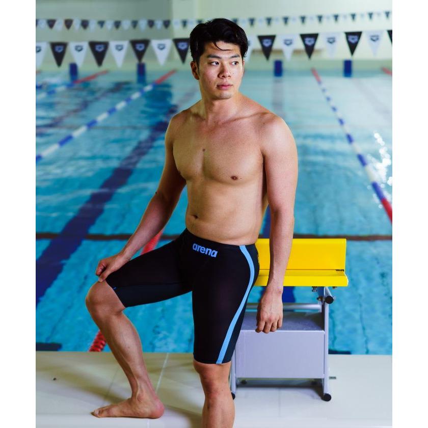 【未使用】arena アリーナ ひざ上 競泳水着 ARN-4001M アリーナ ARENA 競泳水着 メンズ アクアフォース ストーム