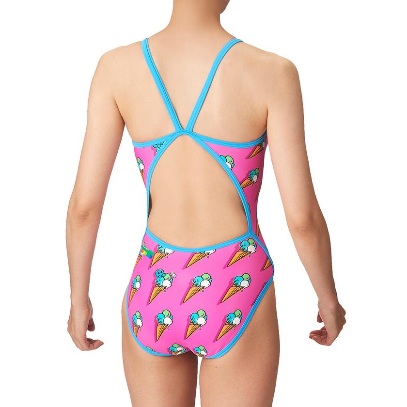Andrea Iyamah 水着 ワンピース スイムウエア ケープ ドレス ANDREA IYAMAH VERDI ONE PIECE SWIMSUIT - PRINT OCEAN
