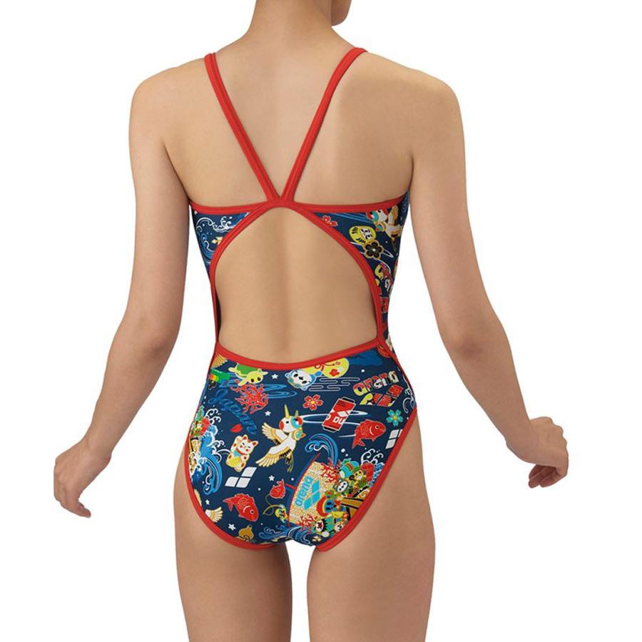 あひるの空❤️練習着 アリーナ（arena） 公式 タフスーツ 練習 総柄 トレーニングワンピース