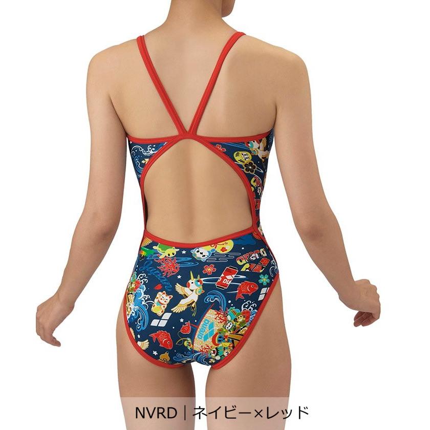 アリーナ（arena） 公式 タフスーツ 練習 総柄 トレーニングワンピース