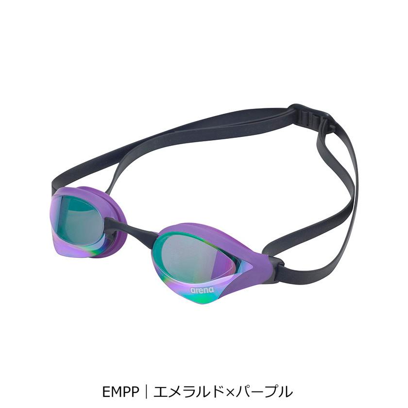 アリーナ（arena） 公式 WA承認 コブラコア レーシングゴーグル メンズ