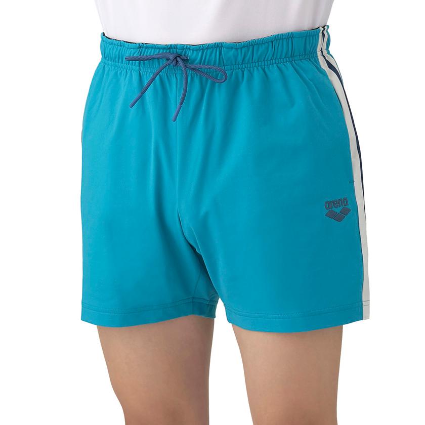 arena 競泳用ショートパンツ 青 アリーナ 公式 ハーフパンツ ショート ボトムス ウェア メンズ