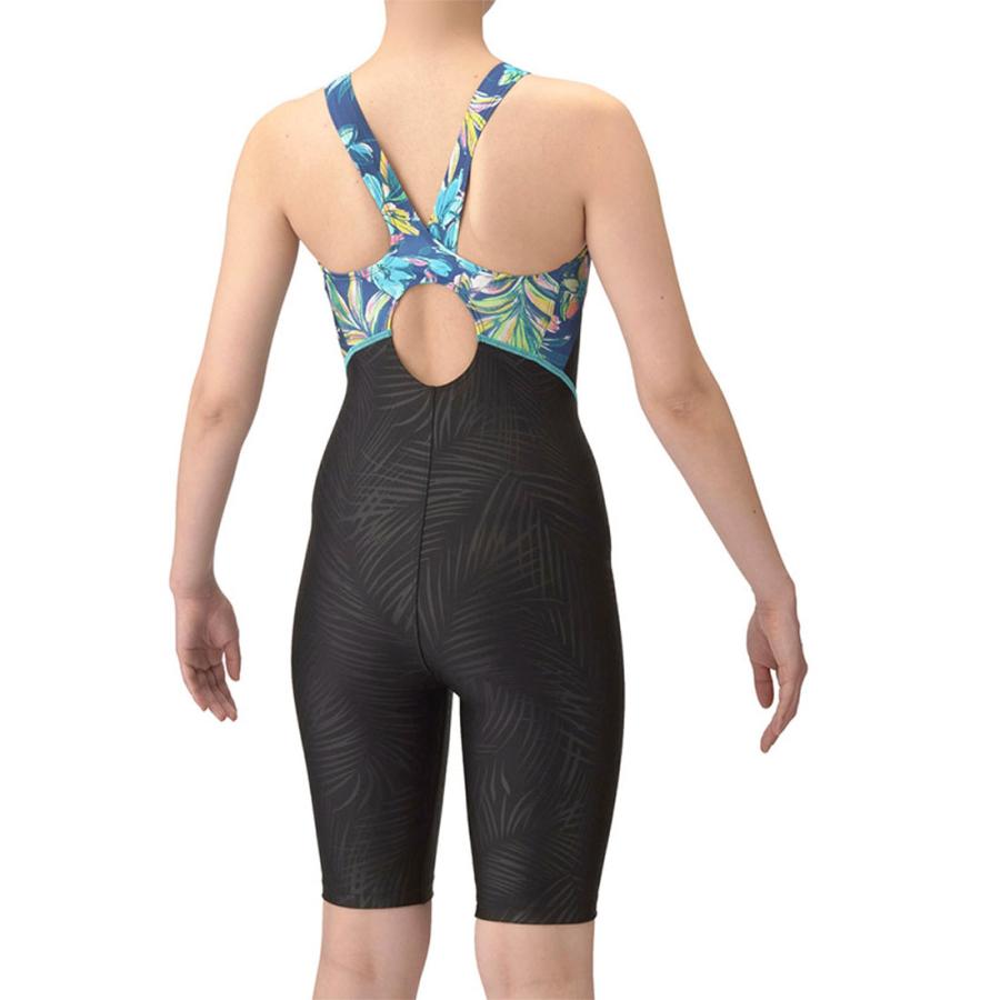 L 新品 arena 最新モデル アクアエクサ 練習水着 トレーニング 青 arena（アリーナ）】レディース フィットネス水着 AQUA EXA