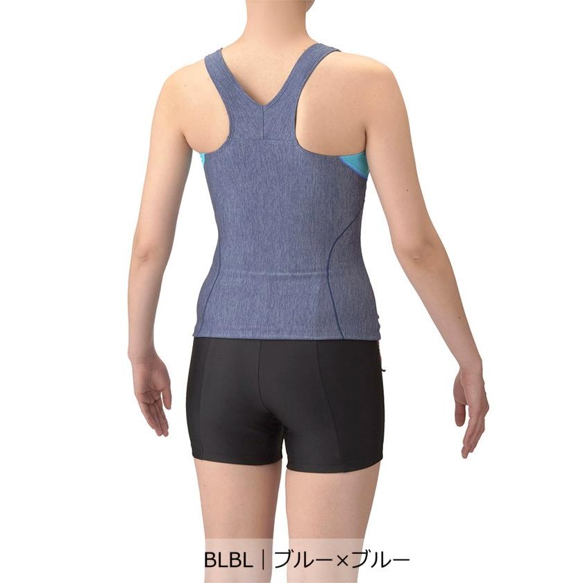 公式 アリーナ すらっとセパ フィットネスセパレーツ レディース 共同開発 水中ウォーキング 練習 水着 スイムウェア 水泳 スイミング AS5SWF40L 25SSの画像