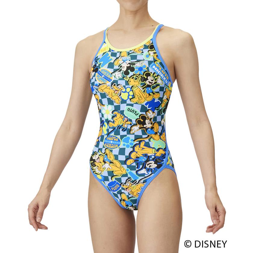 arena ミッキー柄 スポーツ用水着 Lサイズ 楽天市場】レディース 競泳練習用水着 arena アリーナ DISNEY