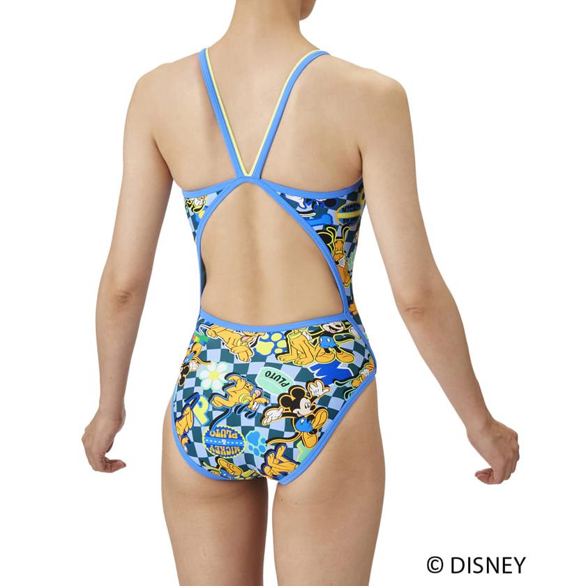 アリーナ水着、ディズニー柄、新品 アリーナ 公式 ディズニー ミッキーとプルート トレーニング