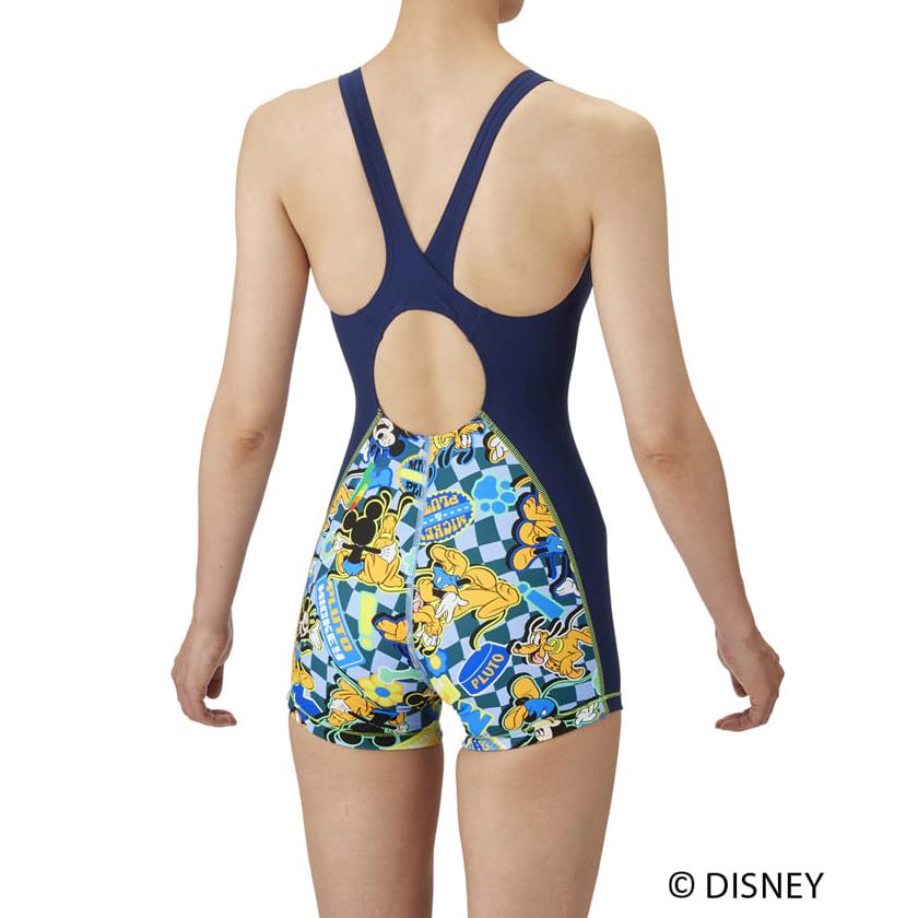 【arena/ディズニー】ミッキーとプルートトレーニングワンピーススパッツ arena 【ディズニー】”ミッキー” と ”プルート”トレーニング