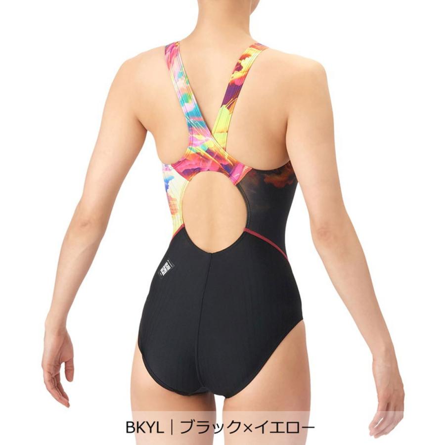 アリーナ arena 【競泳水着】アクアレーシングワンピース(カット低め)｜公式大会可【返品不可商品】_2