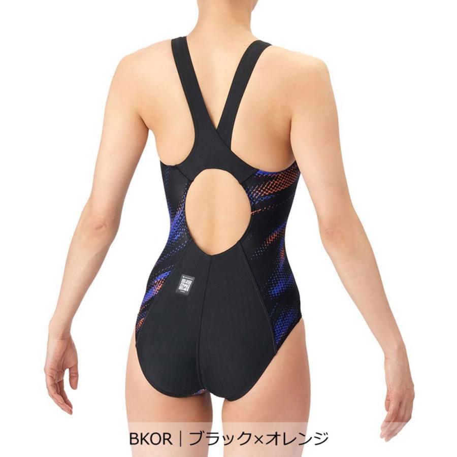 アリーナ arena 【競泳水着】アクアレーシングワンピース(カット低め)｜公式大会可【返品不可商品】の画像