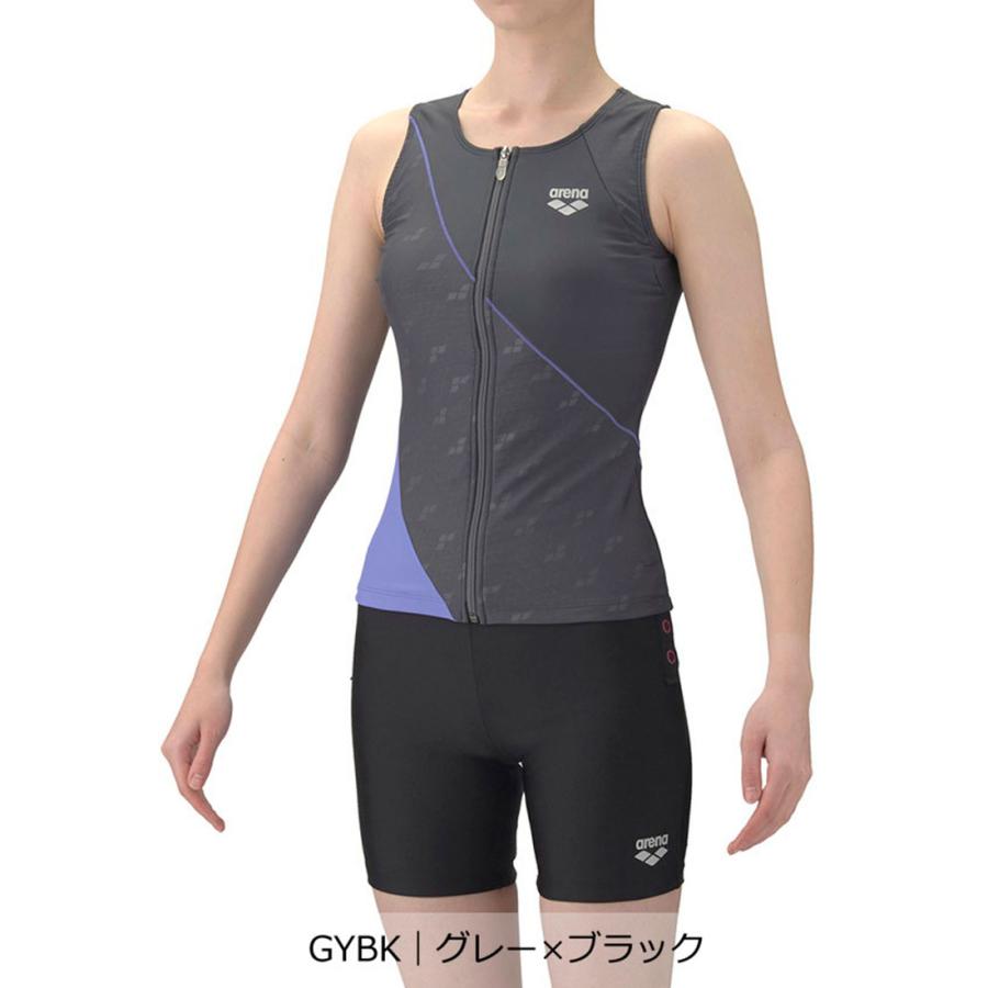 arena レディース セパレート水着　L アクアビクス アリーナ（arena） 公式 すらっとセパ フィットネスセパレーツ