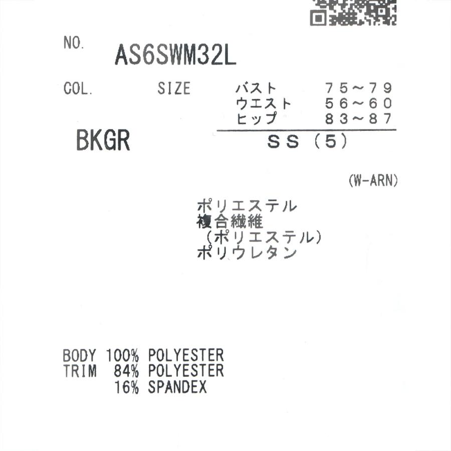 公式 アリーナ arena タフスーツトレーニングワンピース グラフィック 総柄 レディース 水泳 スイミング プール AS6SWM32L 26SS_13