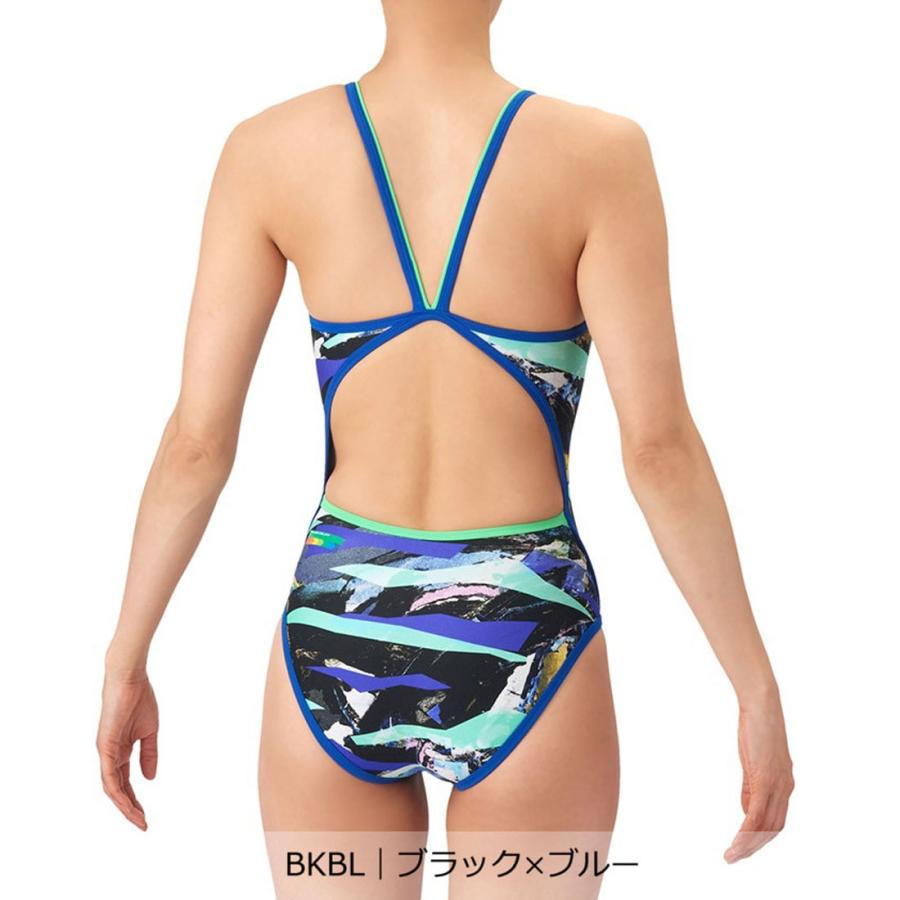 公式 アリーナ arena タフスーツトレーニングワンピース グラフィック 総柄 レディース 水泳 スイミング プール AS6SWM32L 26SS_5