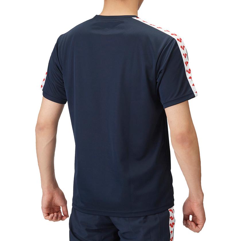 アリーナ　Tシャツ　ハーフパンツ　セット　140cm　競泳　ユニフォーム ds-ass4hpu009-nvrd.jpg