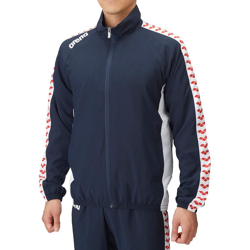 美品　arena ジャージ上下　競泳　レア　男女兼用 楽天市場】限定クーポン【公式】アリーナ 【チームウェア】 布帛