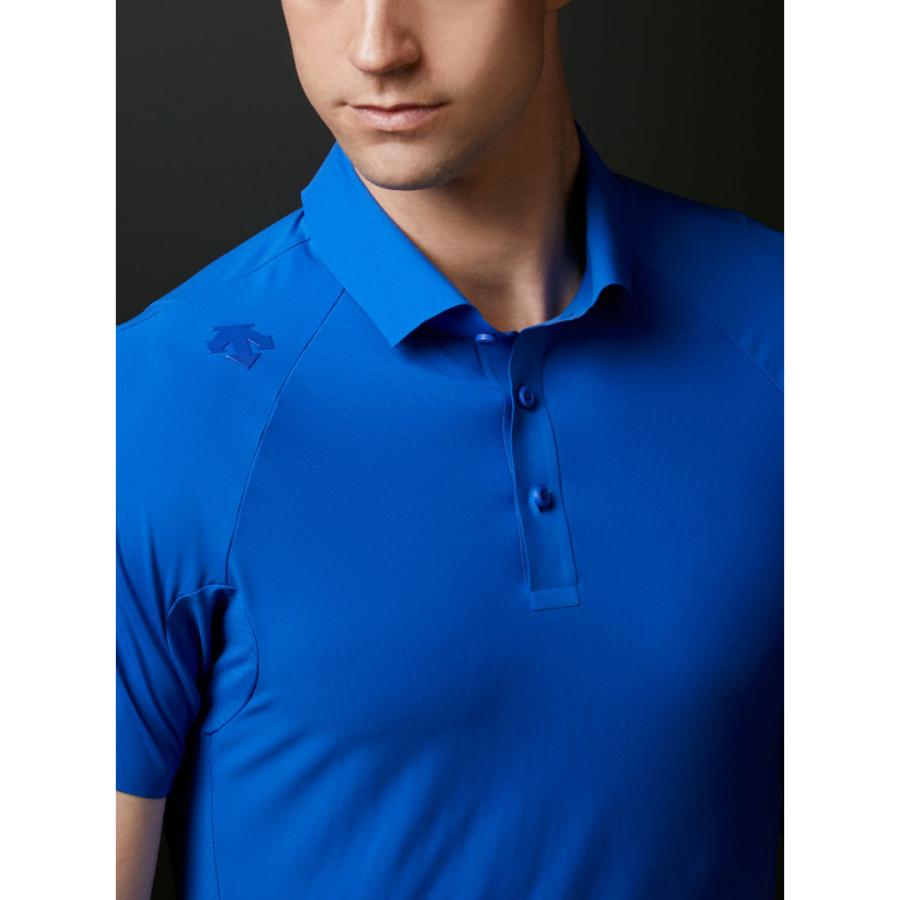 DESCENTE GOLF g-arc サーフェステクノロジーシャツL 黒 DESCENTE GOLF