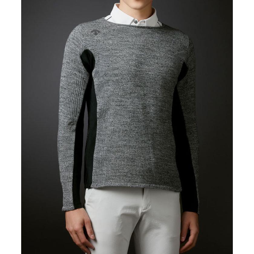 デサントゴルフ 公式 メンズ ウェア セーター フリース ニット 防寒