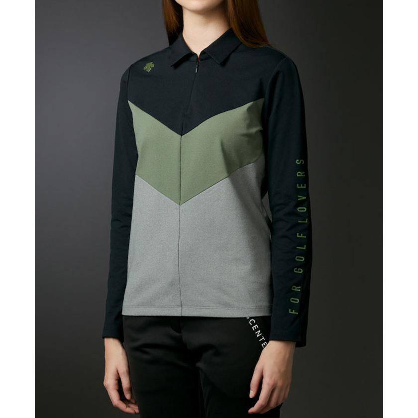 人気商品の SALE セール デサントゴルフ 21FW DGWSJB04 ポロシャツ シャツ ウェア レディース 公式 シャツ