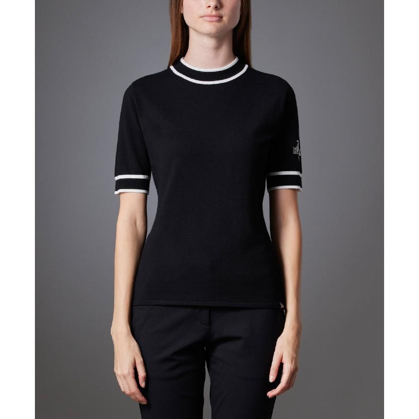 公式 デサントゴルフ シャツ モックネック ウェア ニット レディース  