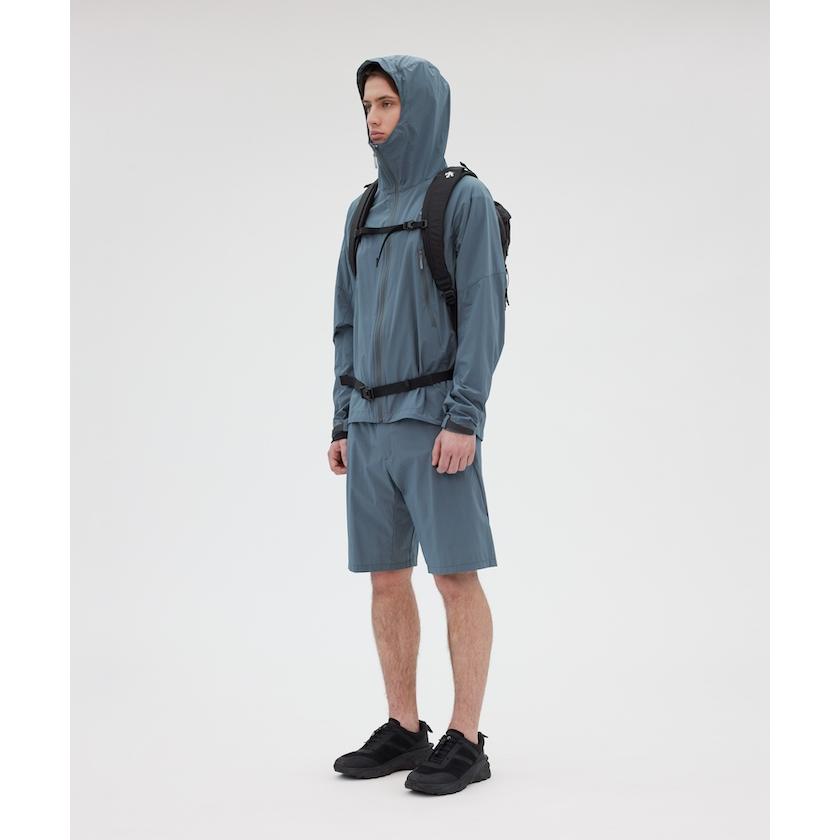 公式 デサント エアロストリームバッグパックM 容量約20L メンズ レディース 撥水 再帰反射 リュック DOAXJA31 24SS