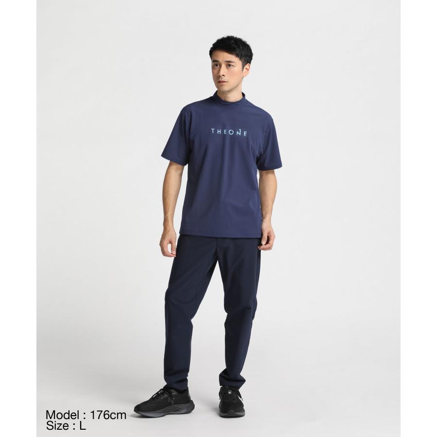 MOVESPORT 公式 デサントTHE ONE モックネック 半袖Tシャツ