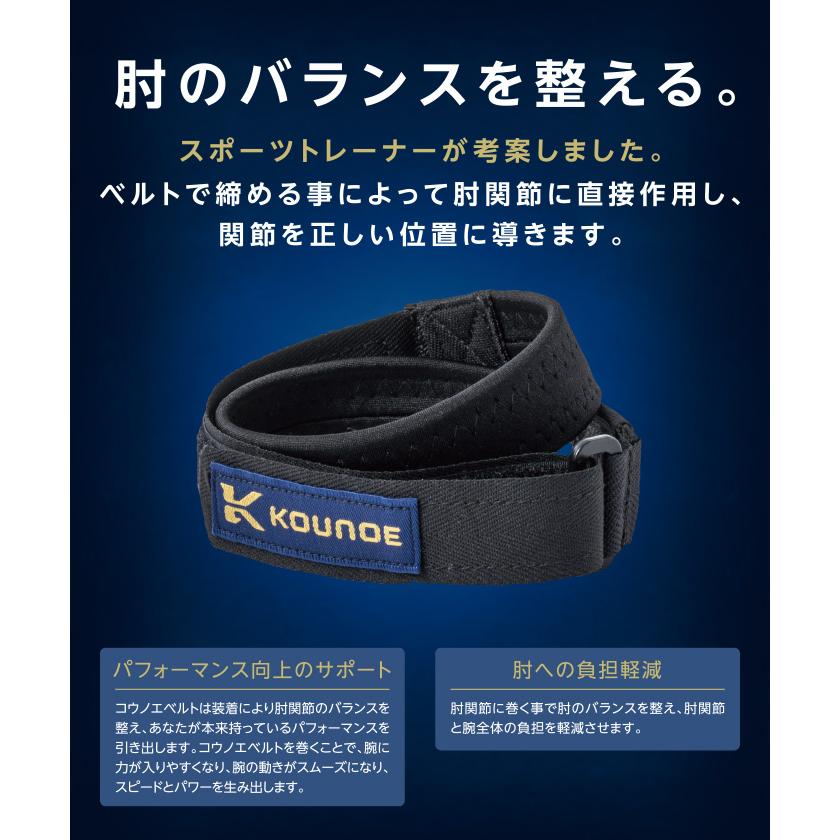 KOUNOE BELT 肩用・肘用セット KOUNOE コウノエベルト肩用 -デサントストア-DESCENTE STORE-