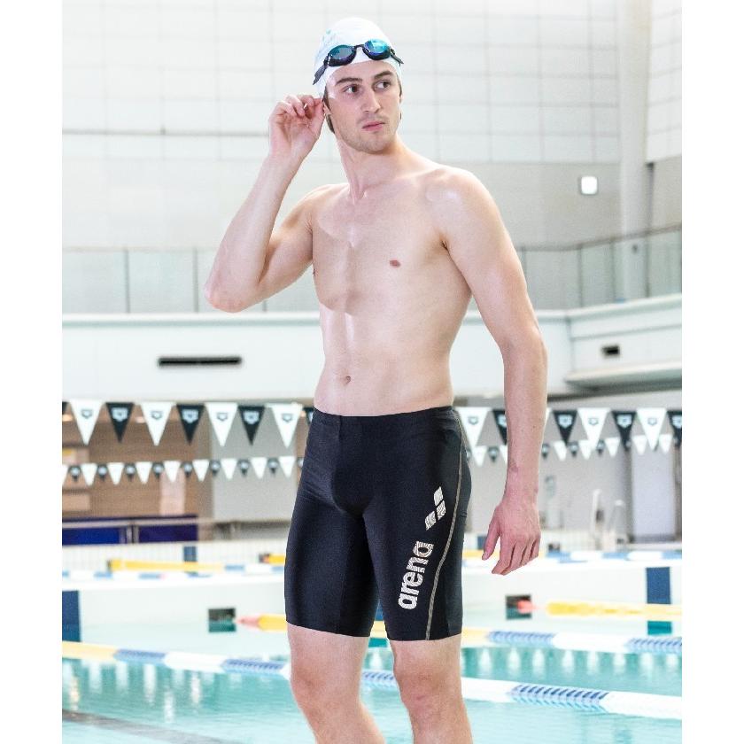 アリーナ Arena 水泳水着 メンズ ジップ付 動けるフィットインナー Lar 1305 ルーズスパッツ