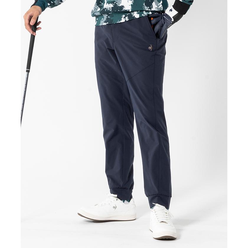 サイズ：M LE COQ GOLF ルコックゴルフ LG4FLP53M パンツ  ネイビー系 [240101460557] ゴルフウェア メンズ ストスト le coq sportif GOLF 公式 ルコックスポルティフ ゴルフ