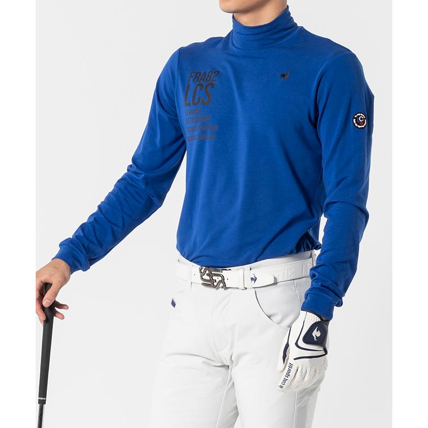 L L ネイビー　ルコック　ハイネック　トップス le coq sportif GOLF セール 公式 ルコックスポルティフ ゴルフ